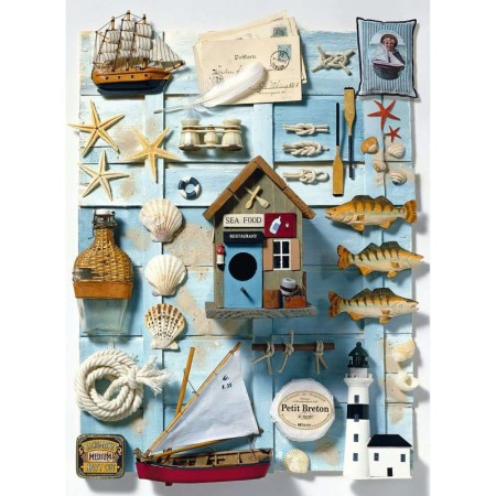 Puzzle Lucruri Marinaresti, 500 Piese Ravensburger - 1